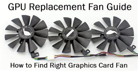 Image result for GPU Fan Replacement