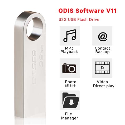VNCI 6154A VAG Interface with ODIS Software V11 32G USB Flash Drive ...
