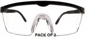 BEESURE SAFETY GOGGLE-21 clear wrap around safety goggle Power Tool ...