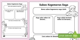 Lembaran Kerja Sekolah Saya (teacher made) - Twinkl