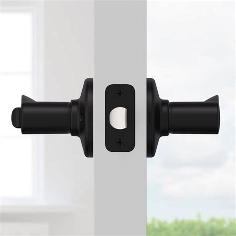 Balboa Matte Black Keyed Entry Door Handle featuring | Ubuy India