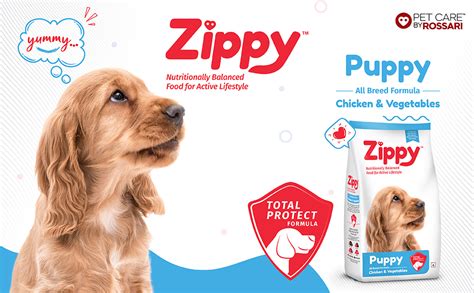 Zippy Puppy Dry Dog Food - 1.2 Kg, Real Chicken & Vegetables ...