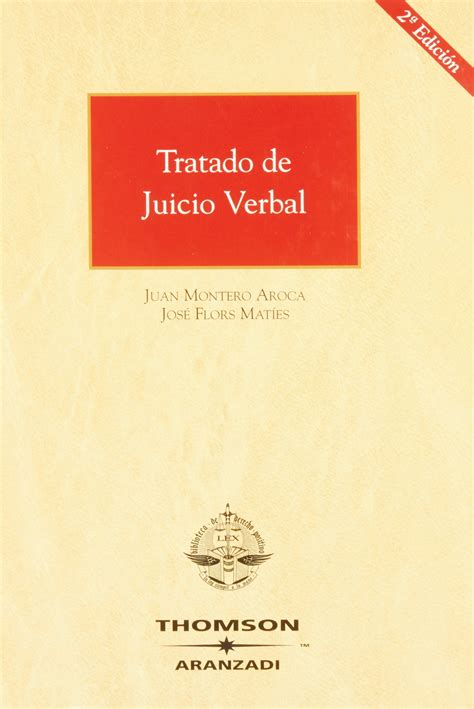 Buy Tratado de Juicio Verbal Online at desertcartINDIA