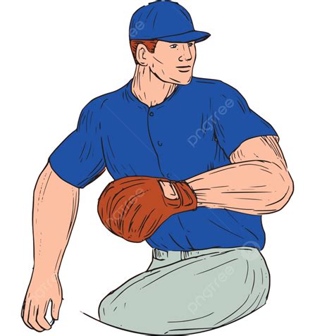 Baseball Pitcher Drawing 的图像结果