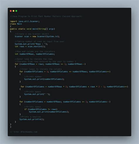 Image result for How to Print Pattern in Java