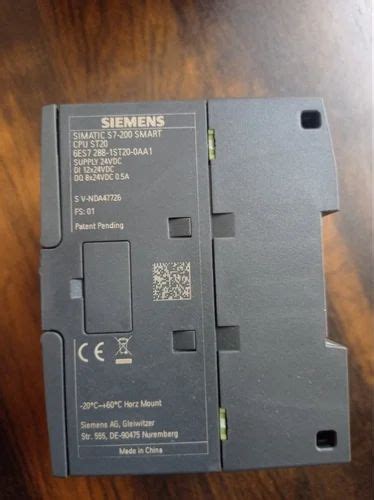 Siemens PLC - Siemens S7 200 SMART PLC CPU ST20 Authorized Wholesale ...