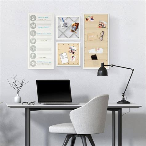 4-Piece Wall Organization Command Center Set with India | Ubuy