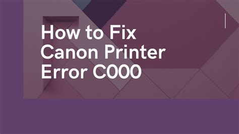 Image result for Canon Printer Error Fix