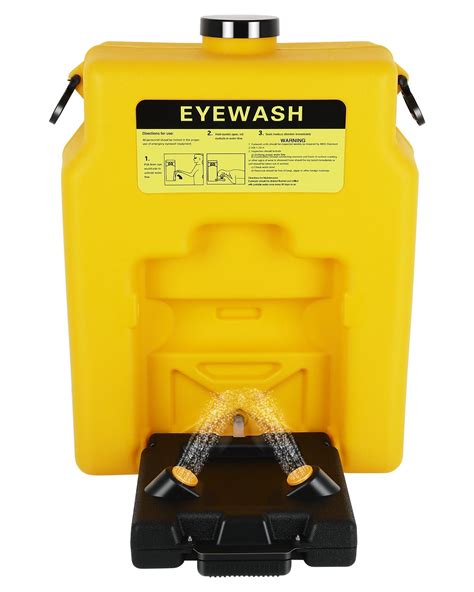 Eye Wash Station 14-Gallon(53L),Portable Eye Wash Station OSHA Approved ...