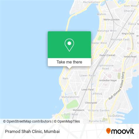 How to get to Pramod Shah Clinic in Worli by bus or train?