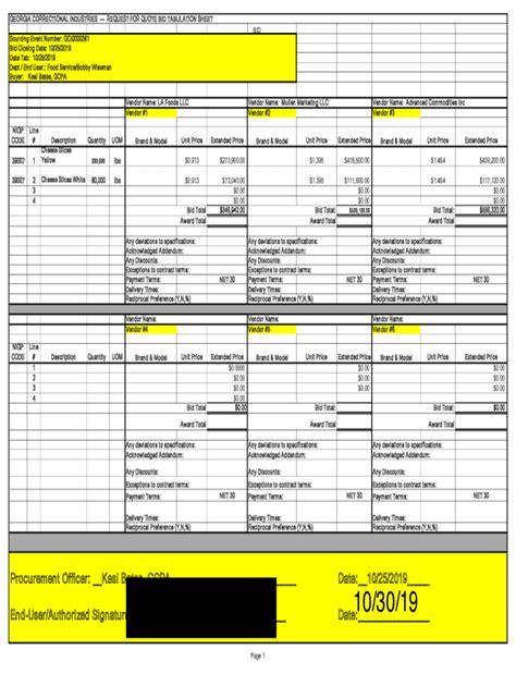 Fillable Online ssl.doas.state.ga.us PRSapp bid-documentsssl.doas.state ...