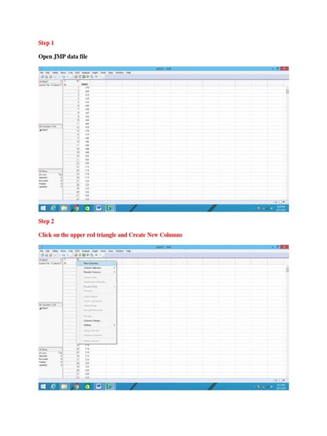 JMP Scripting Tutorial 的图像结果