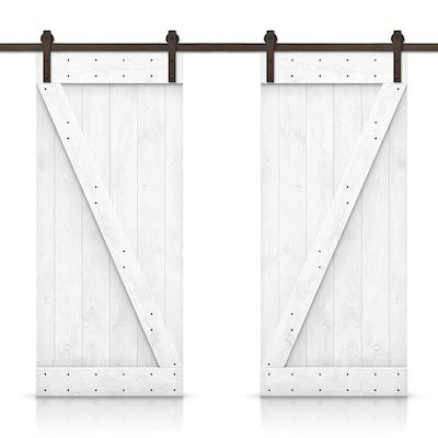 1-panel 76-in x 84-in Barn Doors Near Me at Lowes.com