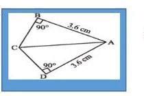 in the given figure,1. prove that ∆ABC ≅ ∆ADC2. Is BC = DC? why ...