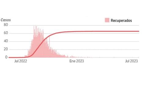 Gráficos para entender cómo ha sido la evolución del mpox o viruela ...