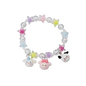Buy SANNIDHI® Cinnamoroll Crystal Bead Bracelet Cute Cartoon Crystal ...