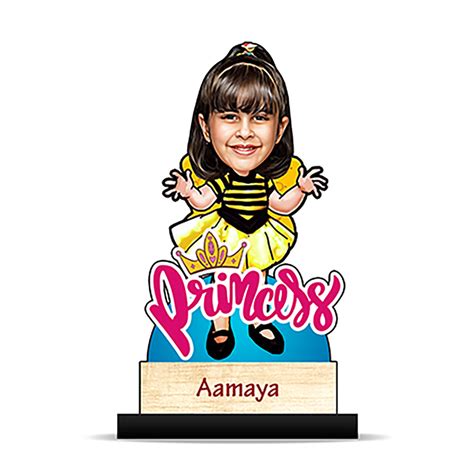 Cute Girl Caricature – Foto Factory Gifts