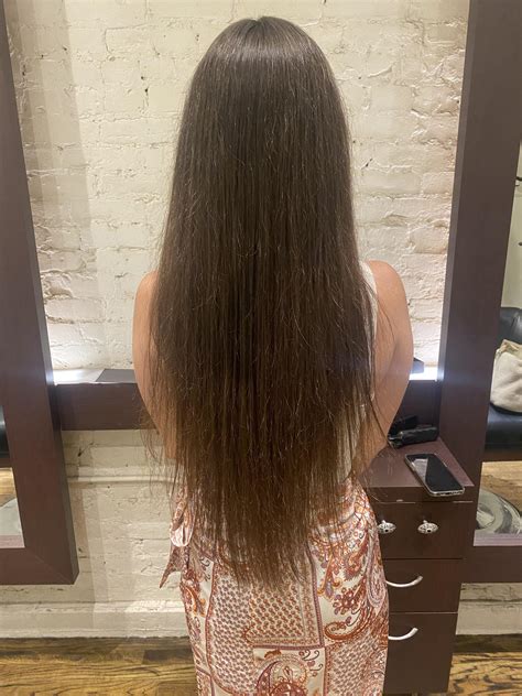 Japanese Hair Straightening Before And After Koko Hair Artistry