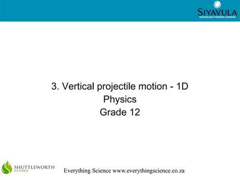 Image result for Vertical Projectile Motion Image