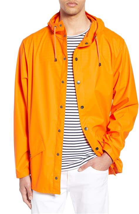 Rains Lightweight Hooded Rain Jacket, $110 | Nordstrom | Lookastic