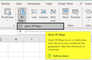 3D Maps In Excel - How To Create? Insert, Examples & Templates.