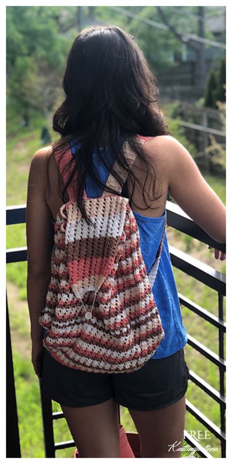 Image result for Knit Backpack Pattern