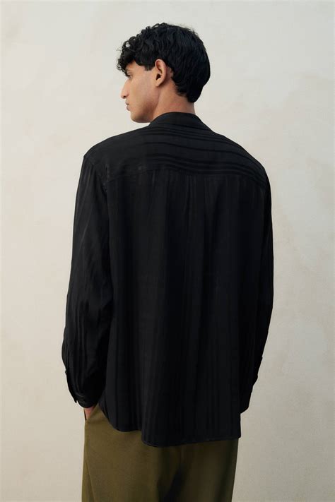 Regular Fit Shirt - Black - Men | H&M IN