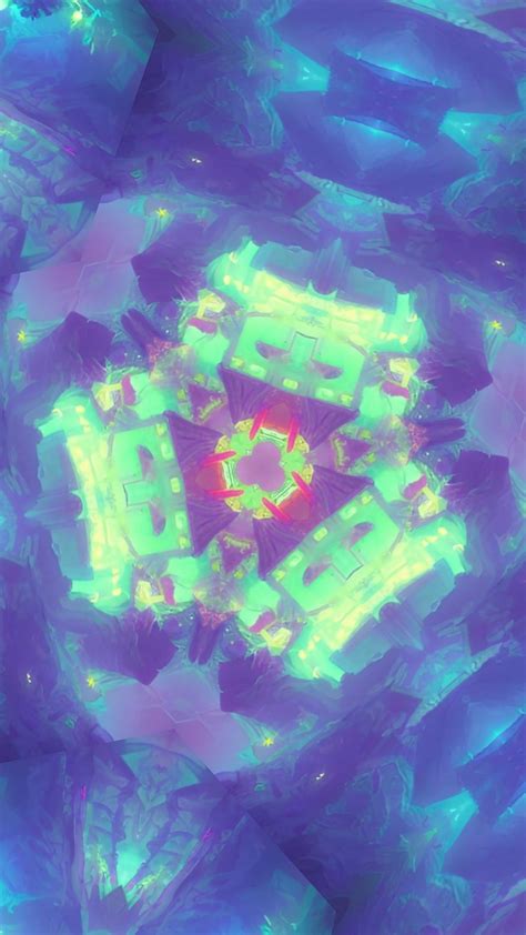 Download wallpaper 1080x1920 fractal, pattern, symbols, bright ...