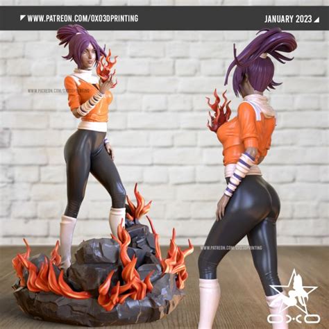 OXO3D - Yoruichi SFW + NSFW