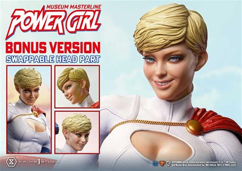 DC Comics Power Girl Receives New Heroic Statue with Prime 1 Studio