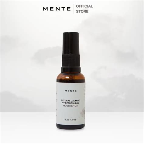 (30ML) MENTE Natural Calming and Refreshing Mouth Spray สเปรย์พ่นปาก ...