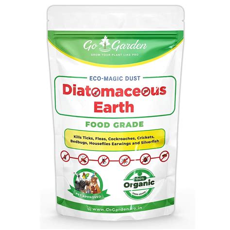 Go Garden Diatomaceous Earth Powder | Organic Pest Control | Cockroach