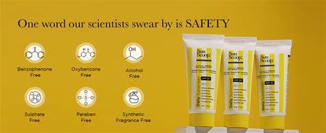 SunScoop Brightening Daily Sunscreen SPF 50 | Zinc Oxide UV Filter for ...