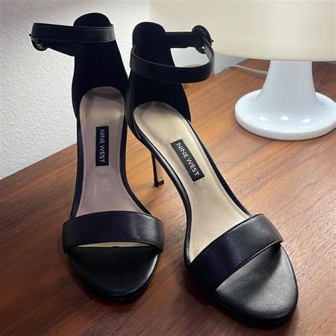 Nine west heels Worn twice - Depop