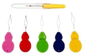 ZENITH 5pc Needle Threader (New Model) + 1pc Small Seam Ripper Combo ...