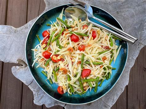 Nourish And Wow: Raw Papaya Salad And Chickpea Scramble For Quick ...