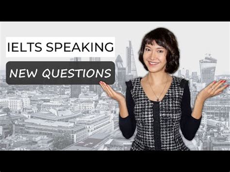 NEW IELTS Speaking Part 1 Questions Video Lecture - Crash Course for IELTS