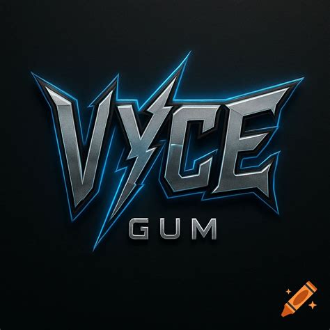 A blue, metallic WCW logo with red flames and white lightning bolts on ...