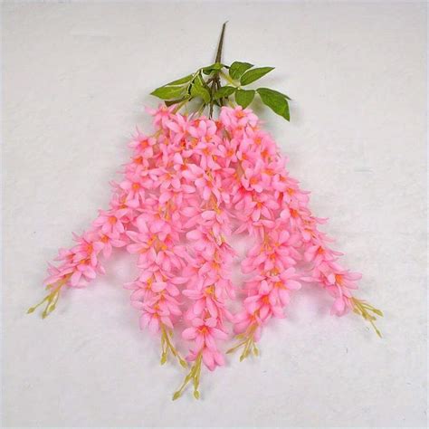 2 Pcs 25.6in Lilac Vine Flower Wisteria Wedding Party Decoration ...