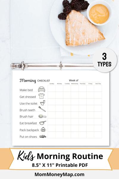 Image result for Morning Routine Printable PDF