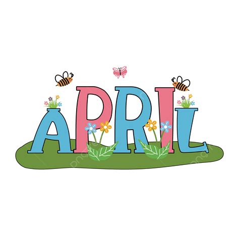 Printable April Clip Art April Showers Vector Art, Icons, And Graphics