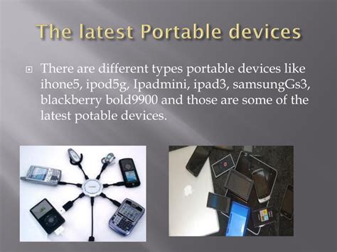 Image result for Types of Portable Devices