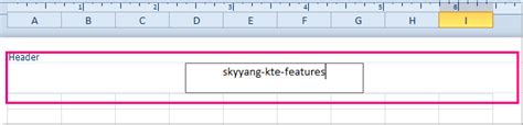 Image result for How to Add Header On Excel
