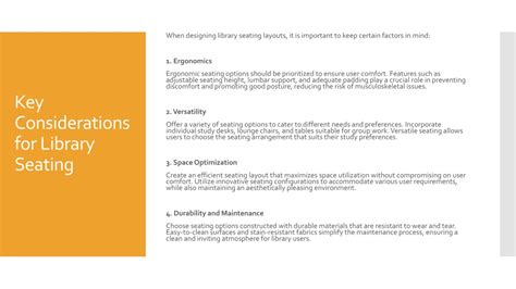 Image result for Library Seating Dimensions