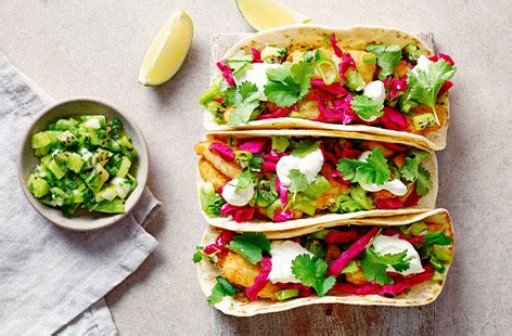 Cheat's Fish Tacos Recipe | Tesco Real Food