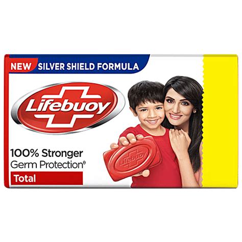 Buy Lifebuoy Total 10 Soap Bar 56 Gm Carton Online at the Best Price of ...