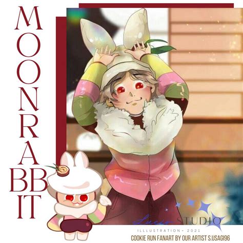 Moon rabbit cookie! Who likes bunny? 6/6 cookie run fanart i did this ...