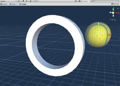 Unity Collision Detection 的图像结果