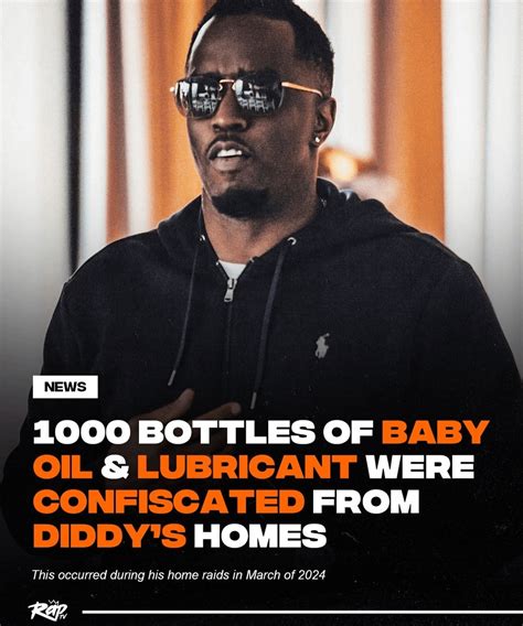 Diddy's 1,000 Bottles Of Baby Oil: Image Gallery | Know Your Meme