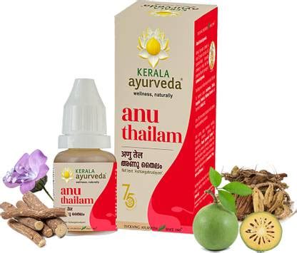 Kerala Ayurveda Anu Thailam 10 Ml Price in India - Buy Kerala Ayurveda ...